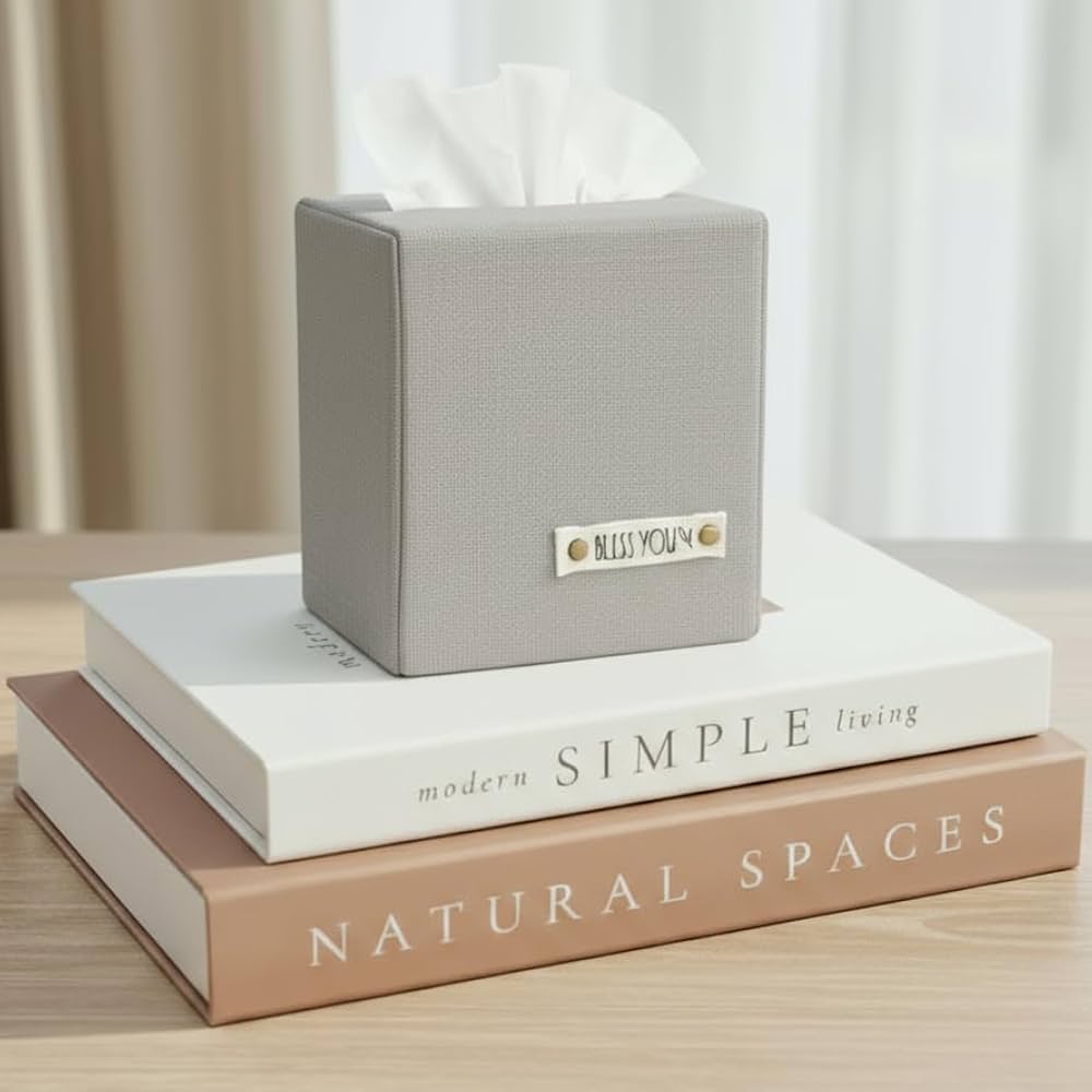 IFUJI TISSUE BOX-CUBE S-TYPE gray/草木染 IFUJI TISSUE BOX-CUBE S-TYPE gray/草木染 IFUJI ティッシュ